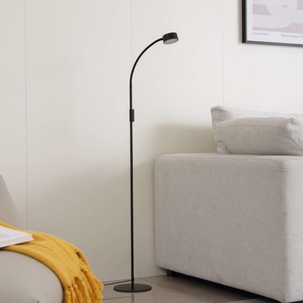 Lindby LED lampe sur pied Maori