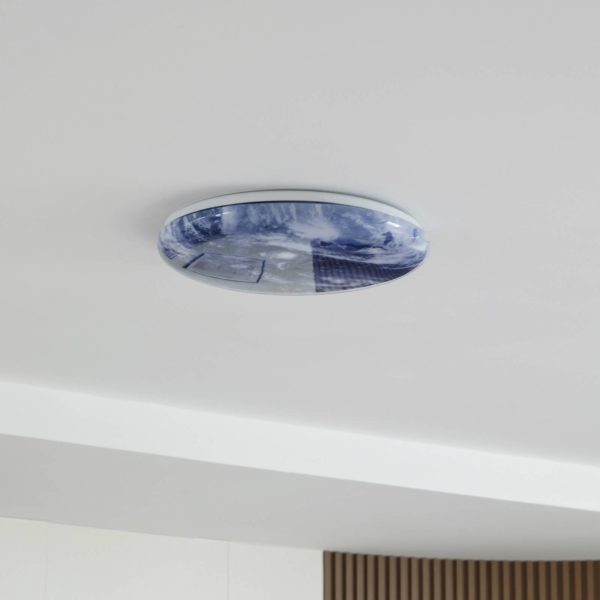 Lindby Orbi Plafonnier LED rond terre Ø 48 cm LINDBY