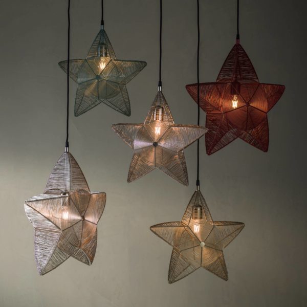 PR Home Rigel étoile déco métal Ø 50 cm crème PR Home
