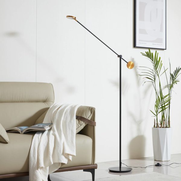 Lucande Adomas lampadaire LED