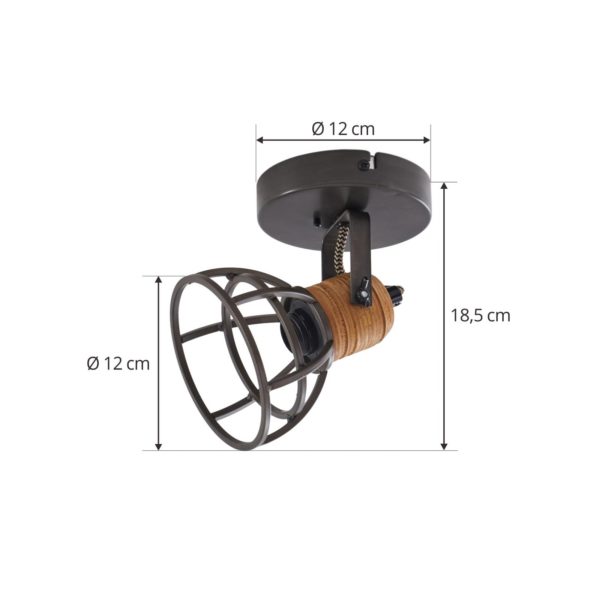 Lindby Arinthea spot pour plafond, à 1 lampe LINDBY