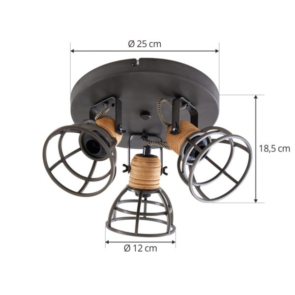 Lindby Arinthea spot pour plafond