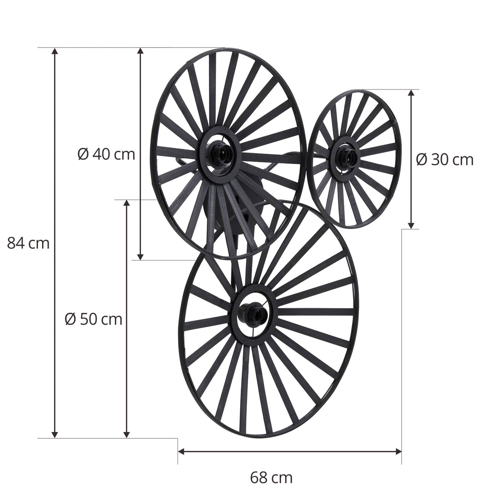 Lindby Evandor applique