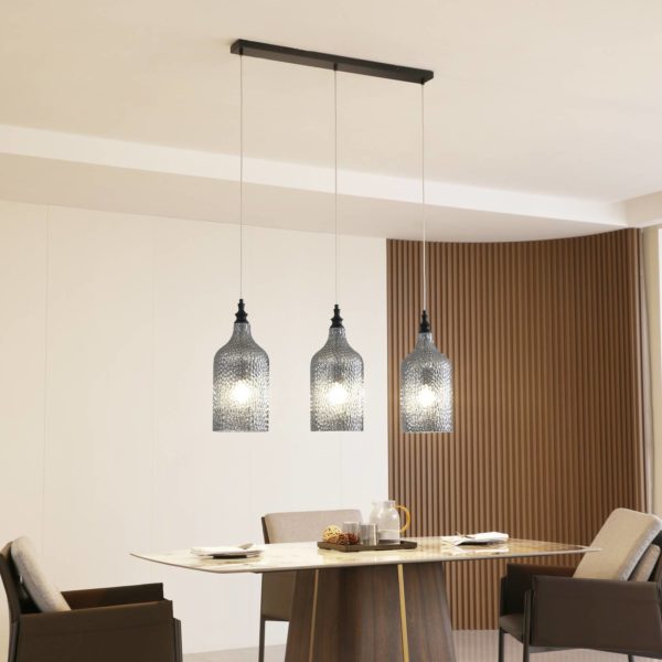 Lindby Drakar Suspension à 3 lampes