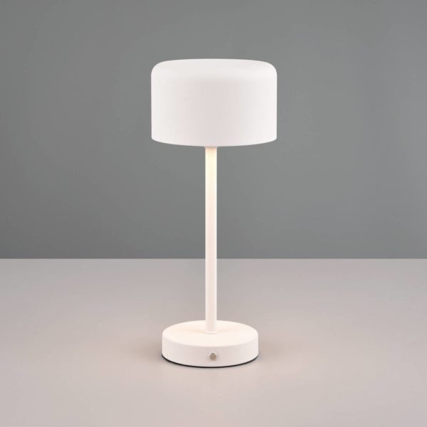Reality Leuchten Lampe de table LED Jeff avec batterie