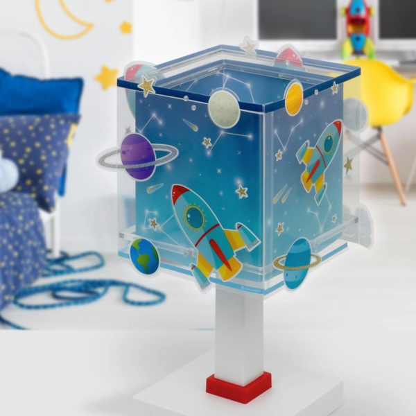 Dalber Rocket lampe à poser pour chambre d’enfant Dalber