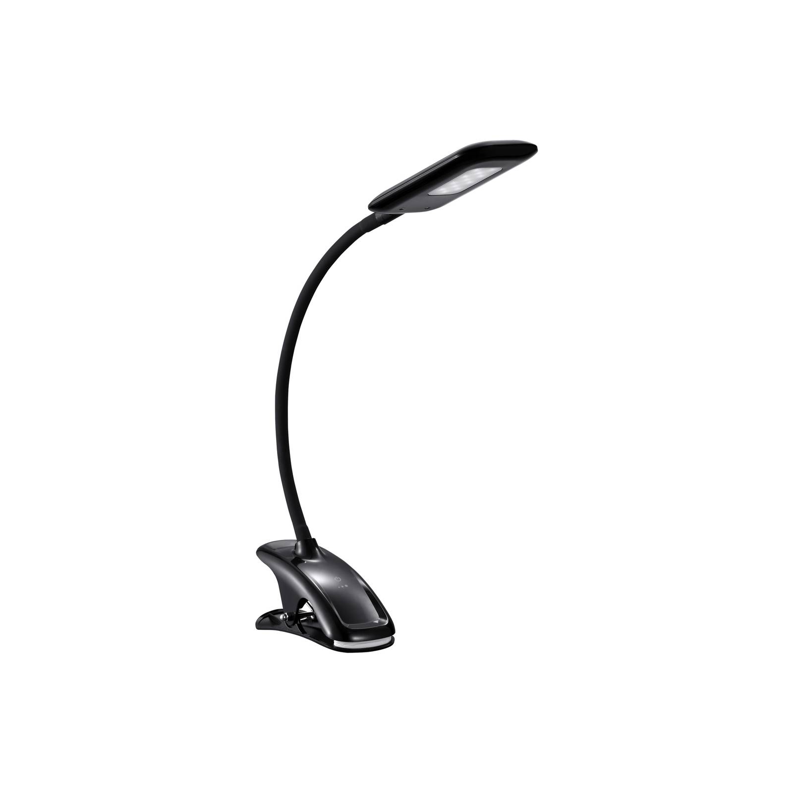 Aluminor Mika Pince lampe à pince LED stepdim noir Aluminor