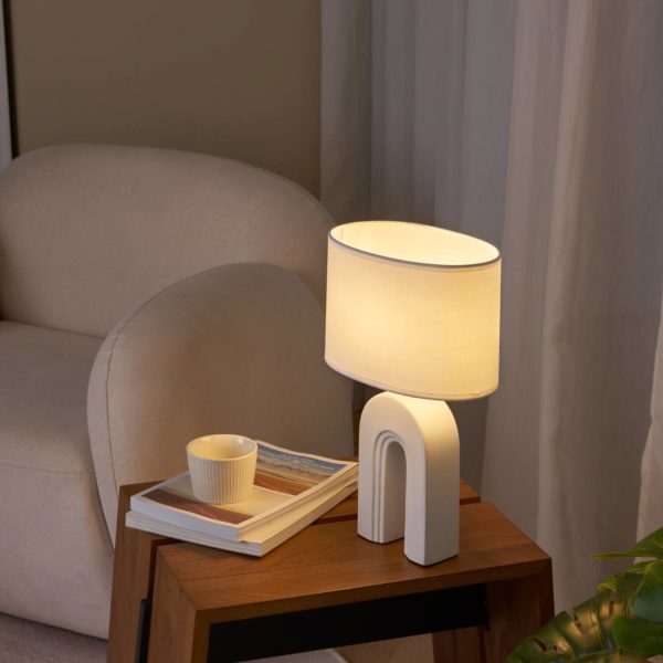 Pauleen Glow of Purity lampe à poser, blanc/beige Pauleen