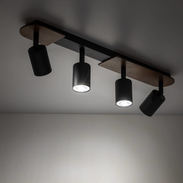 TK Lighting Spot pour plafond Cover Wood