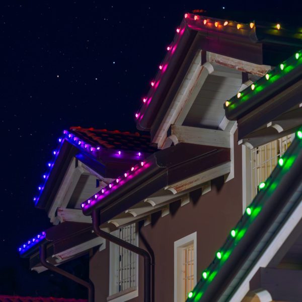 Twinkly Faceted C9 Guirlande lumineuse LED RVB
