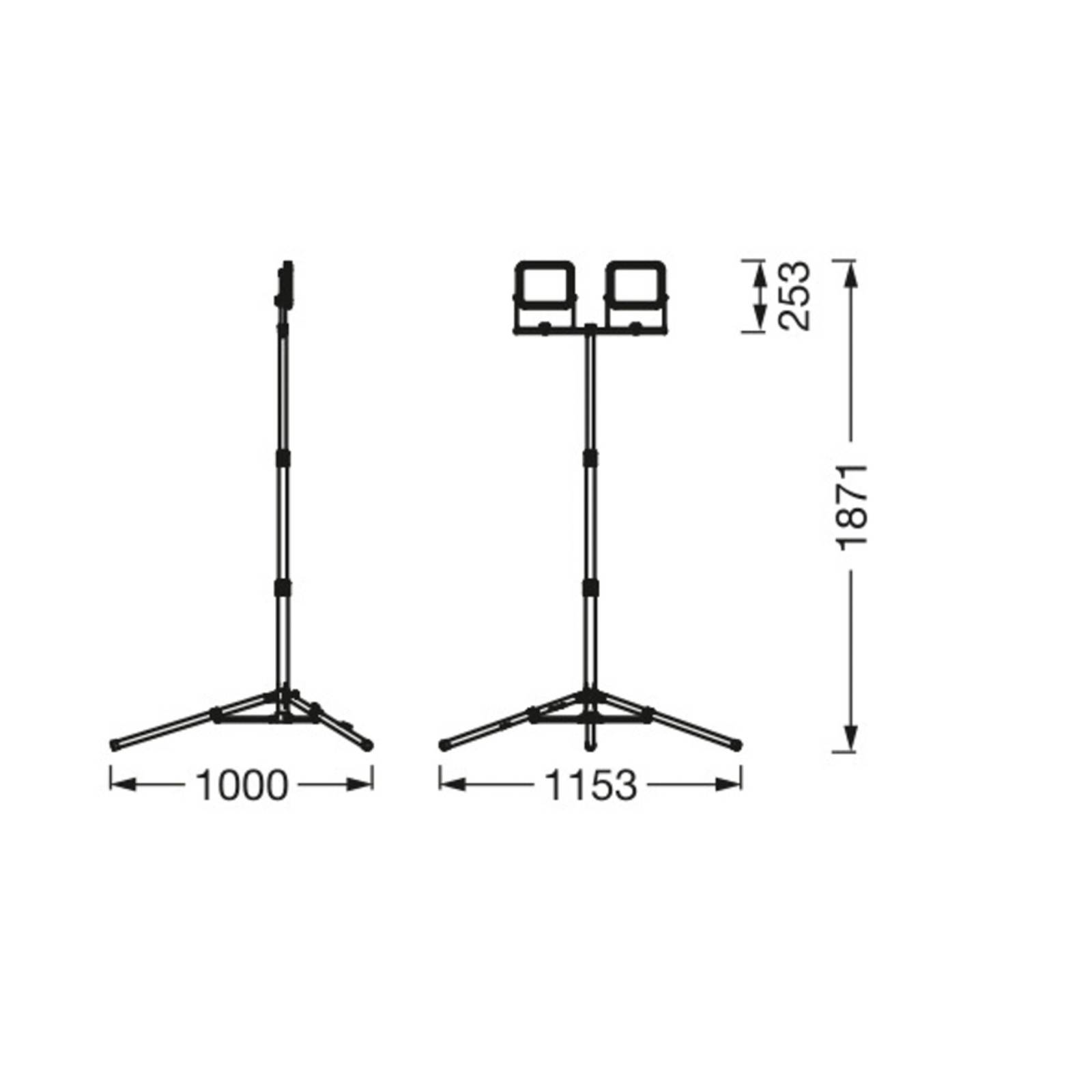 Ledvance LED-Worklight Value Tripod 2-fl. 2 x 30 W LEDVANCE