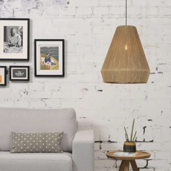 GOOD & MOJO Iguazu suspension cône naturel Ø50 cm Good & Mojo