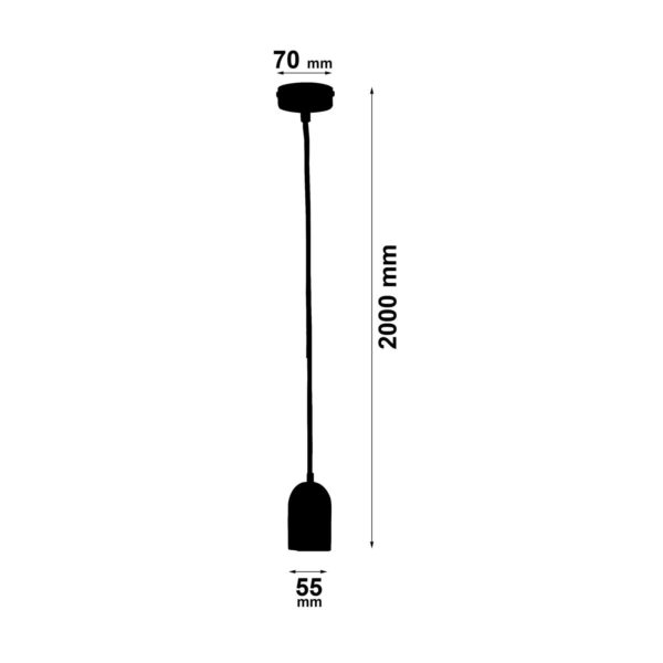 Busch Suspension Béton, douille E27 Busch