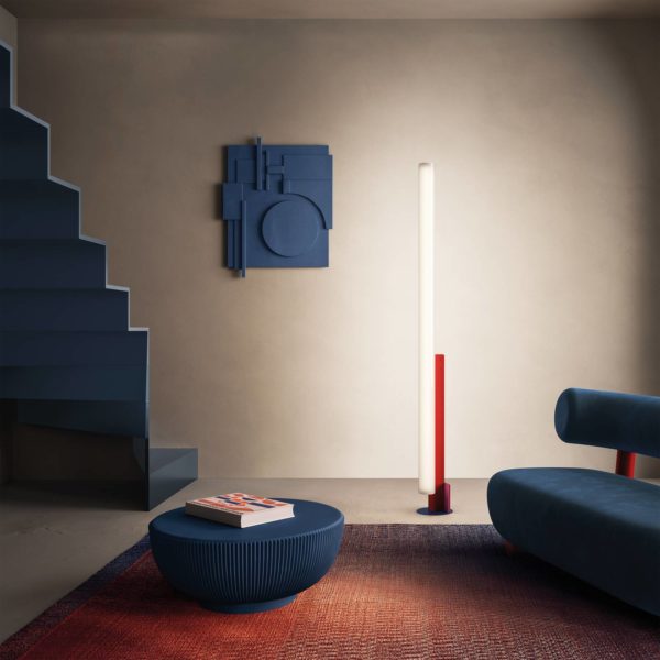 Kundalini Lampadaire LED Model T, dimmable en continu, multi Kundalini