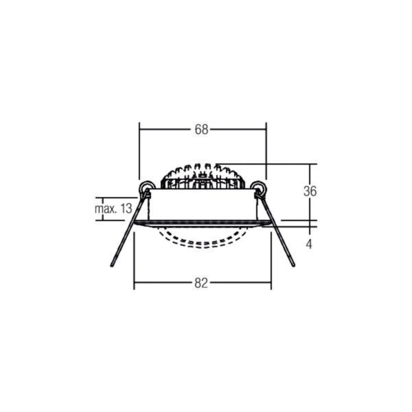 BRUMBERG BB03 RC driver angles blanc structuré BRUMBERG