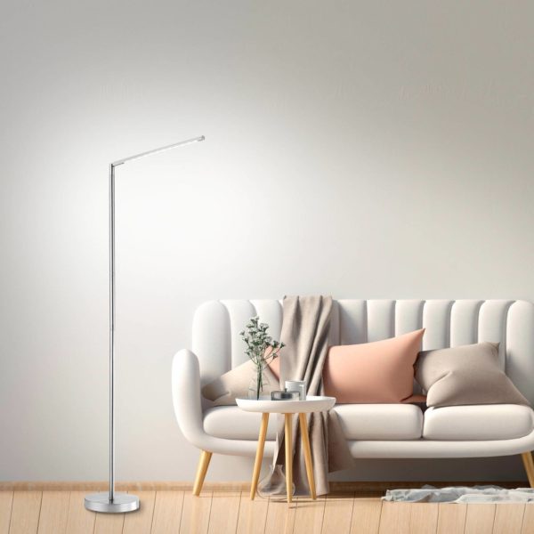 JUST LIGHT. Lampadaire LED Dawda avec variateur