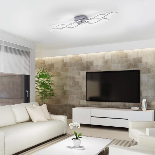 JUST LIGHT. Plafonnier LED Wave 3 000 K 97