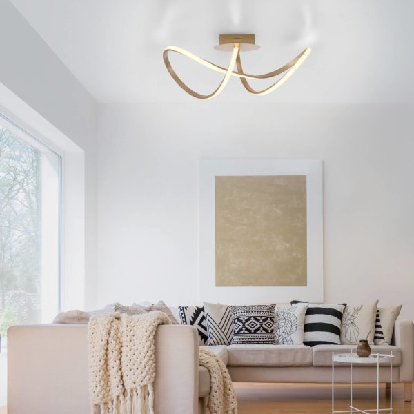 JUST LIGHT. Plafonnier LED Maria