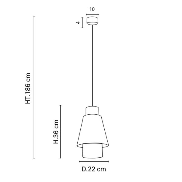 MARKET SET Singapour XS suspension massala/rose MARKET SET