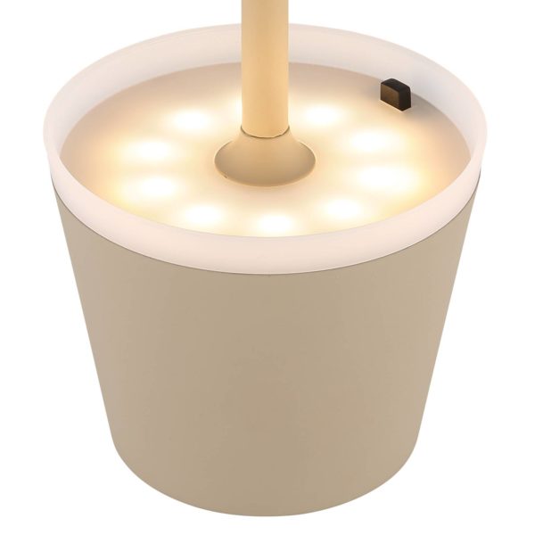 Globo Lampe de table solaire 36637S, IP44, sable Globo