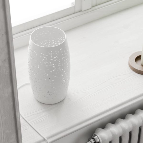 By Rydéns Colby lampe de table métal, blanc sable By Rydéns
