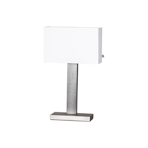 By Rydéns Prime lampe de table hauteur 47cm nickel/blanc By Rydéns