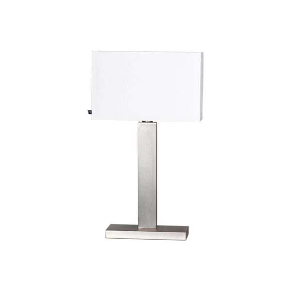 By Rydéns Prime lampe de table hauteur 69cm nickel/blanc By Rydéns