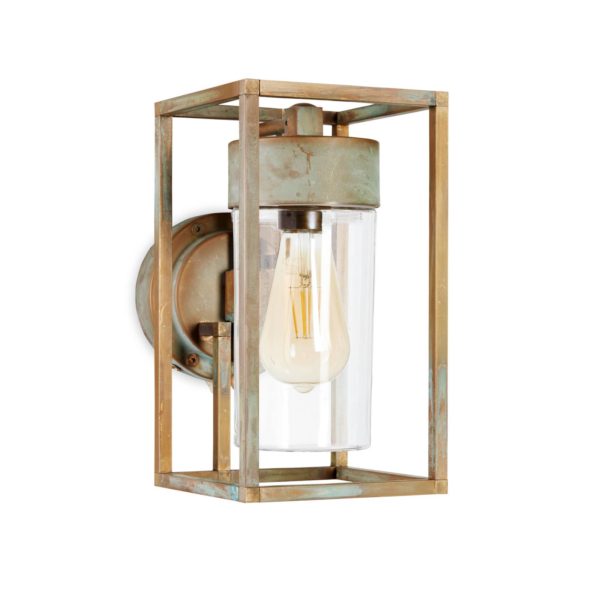 Moretti Luce Applique Cubic 3372 laiton ancien/transparente Moretti Luce