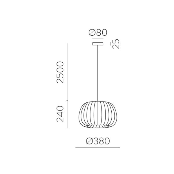 ACB ILUMINACIÓN Suspension Mirta