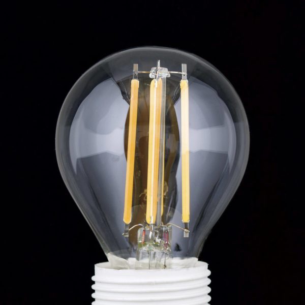 Orion Ampoule LED Filament E14 G45 claire 6W 827 720lm à intensité variable Orion
