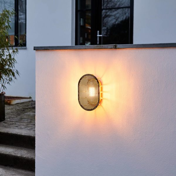 DESIGN BY US Applique d’extérieur Night Rider, laiton, non peint DESIGN BY US
