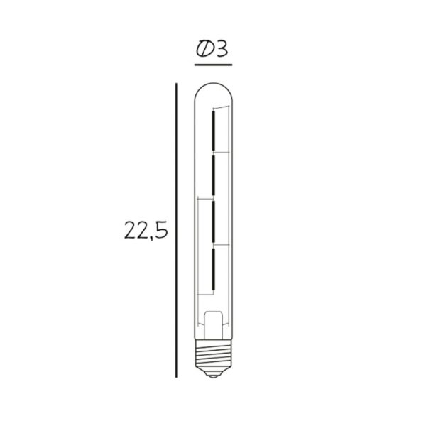 DESIGN BY US Ampoule tubulaire LED 225