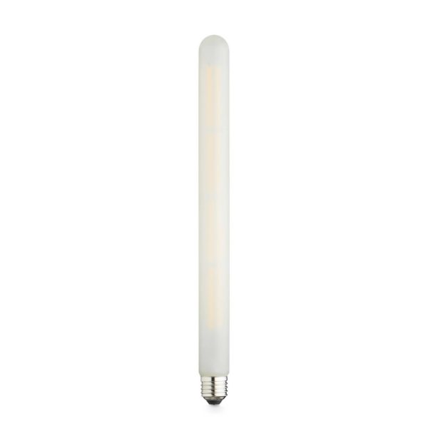 DESIGN BY US Ampoule tubulaire LED 360, mat E27 6,5 W 2.700 K intensité variable DESIGN BY US