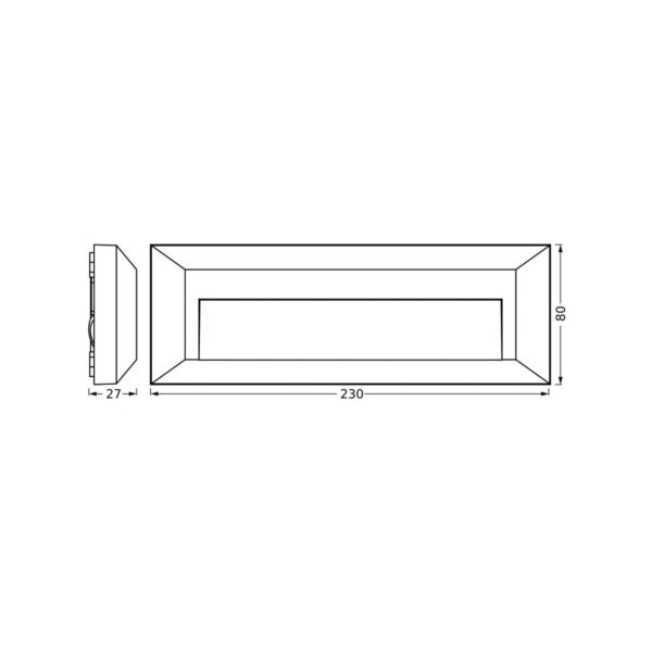 LEDVANCE Applique d'extérieur LED Endura Style Ivan