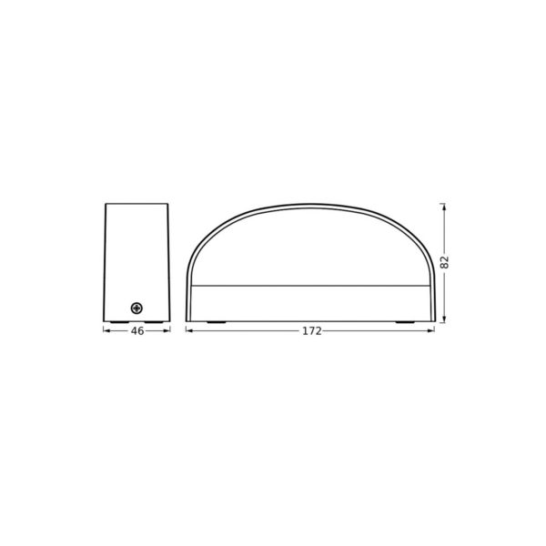 LEDVANCE Applique d'extérieur LED Endura Style Ilay