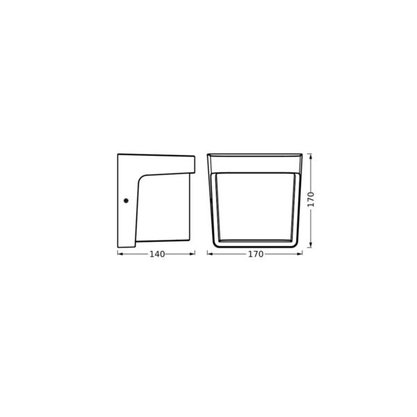 LEDVANCE Applique d'extérieur LED Endura Style Ihsan