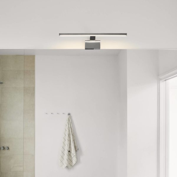 Nordlux Applique murale LED pour salle de bain Marlee, métal, finition chromée, 50 Nordlux