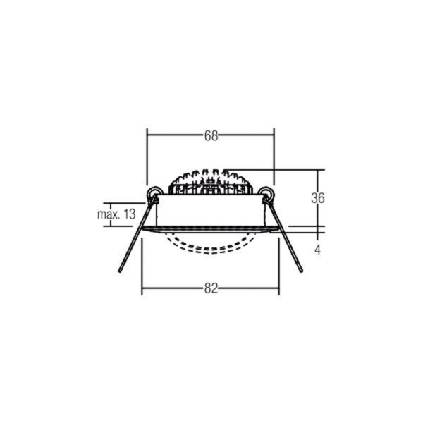 BRUMBERG BB03 Spot encastré LED