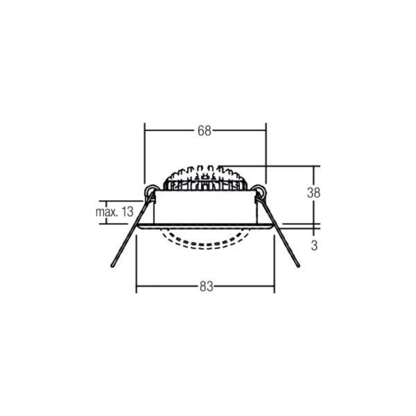 BRUMBERG Spot encastré LED BB09