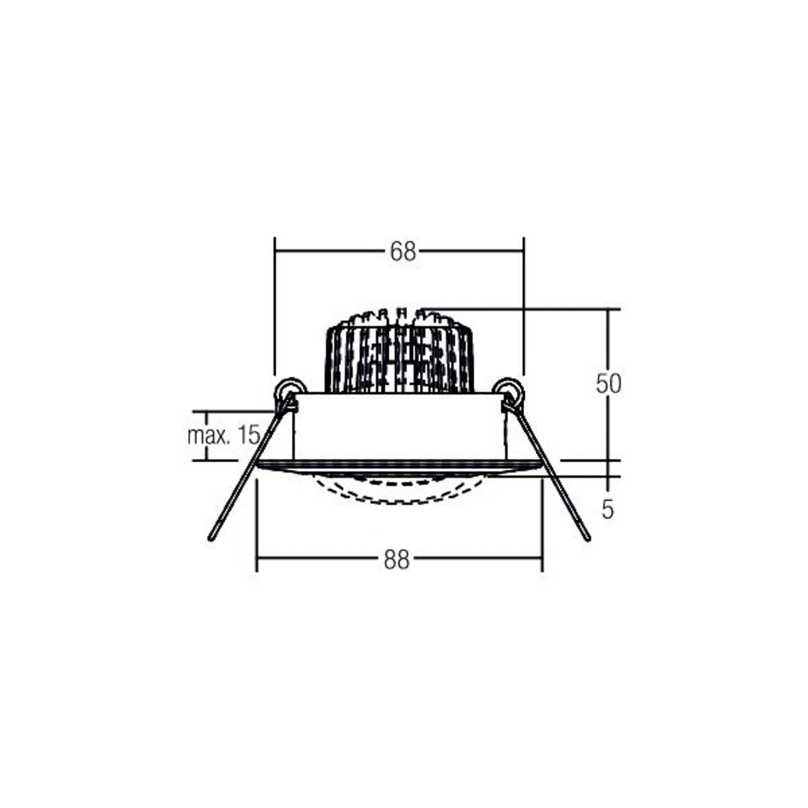 BRUMBERG Spot BB13 dim2warm RC-dim Boîtier de raccordement