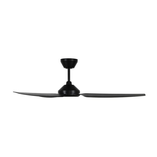 Beacon Lighting Beacon Ventilateur de plafond Polis noir DC silencieux Ø 137 cm IP55 Beacon Lighting