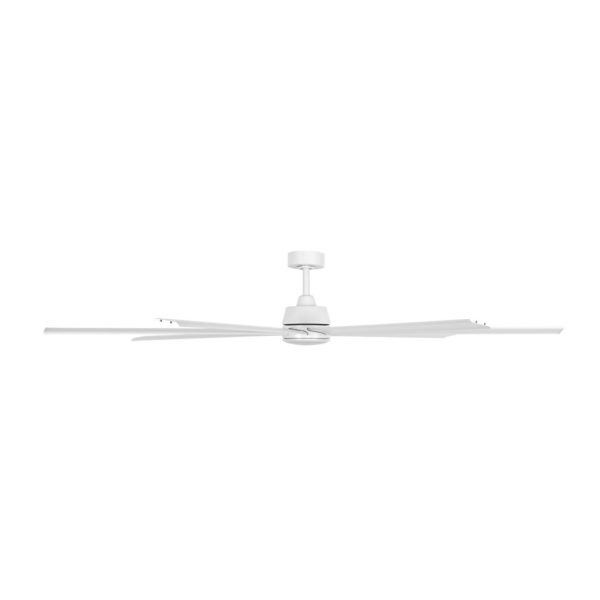 Beacon Lighting Beacon Ventilateur de plafond avec lumière Atlanta blanc DC silencieux Beacon Lighting
