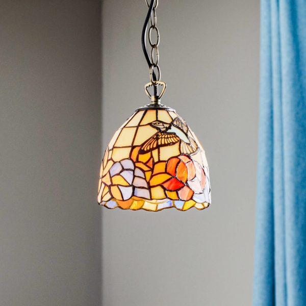 Artistar Suspension de style Tiffany COLIBRI Artistar
