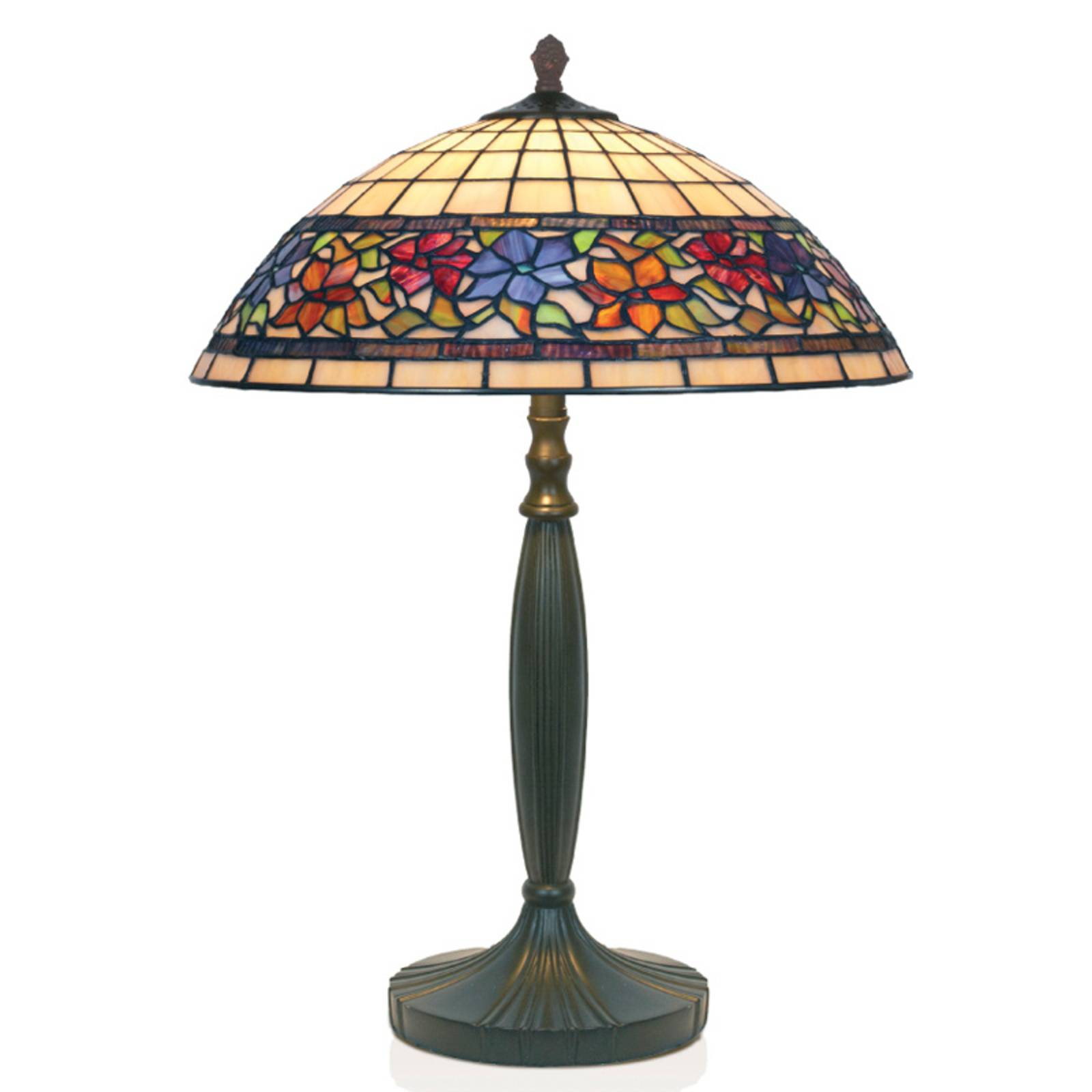 Artistar Lampe de table Flora style Tiffany