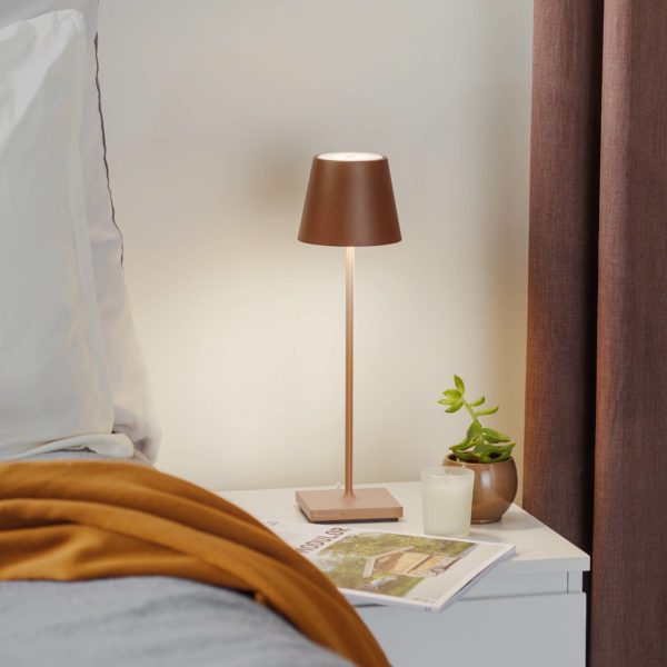 Zafferano Poldina Lampe à poser LED Batterie
