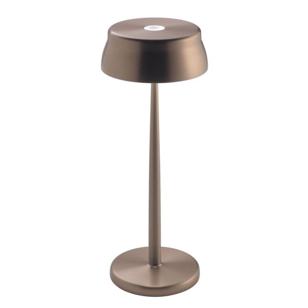 Zafferano Lampe à poser LED rechargeable Sister Light cuivrée CCT Zafferano
