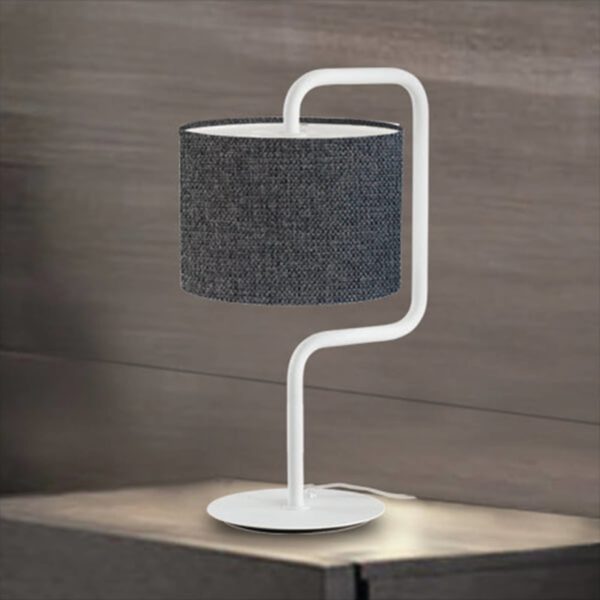 Artempo Italia Morfeo - Lampe à poser en tissu anthracite Artempo Italia