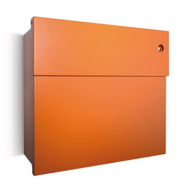 Absolut/ Radius Boîte lettres Letterman IV, sonnette rouge, orange Absolut/ Radius