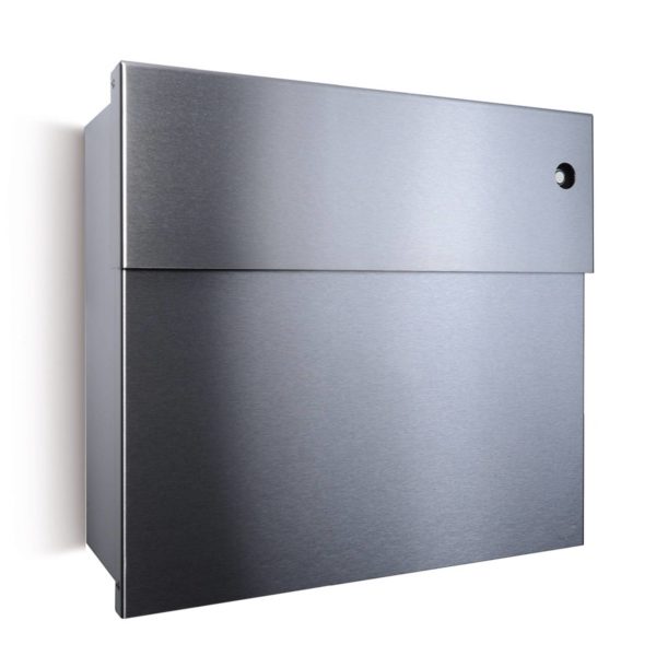 Absolut/ Radius Boîte lettres Letterman IV, sonnette bleue, inox Absolut/ Radius