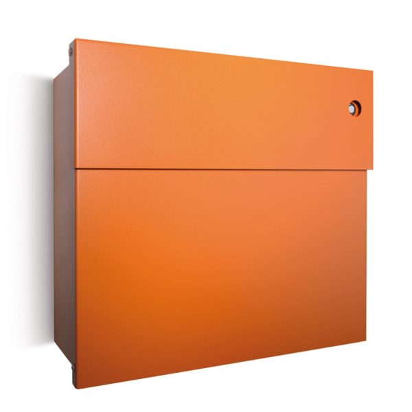 Absolut/ Radius Boîte lettres Letterman IV, sonnette bleue, orange Absolut/ Radius